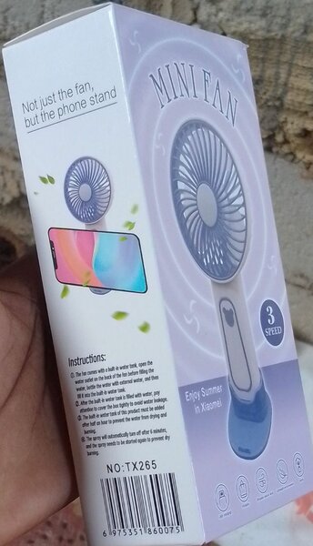 Mini Ventilateur Portable 3 Vitesses