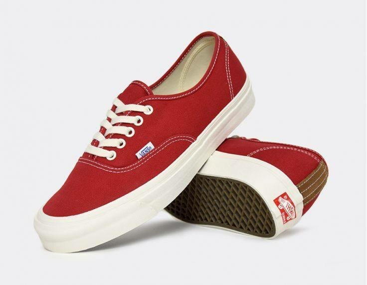 Vans Sneakers Rouge Classiques