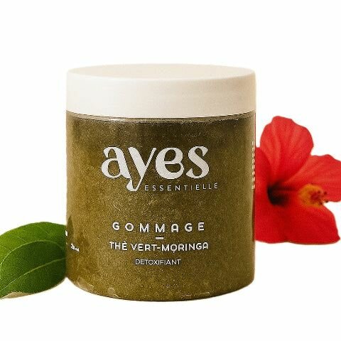 Gommage Thé Vert-Moringa Detoxifiant