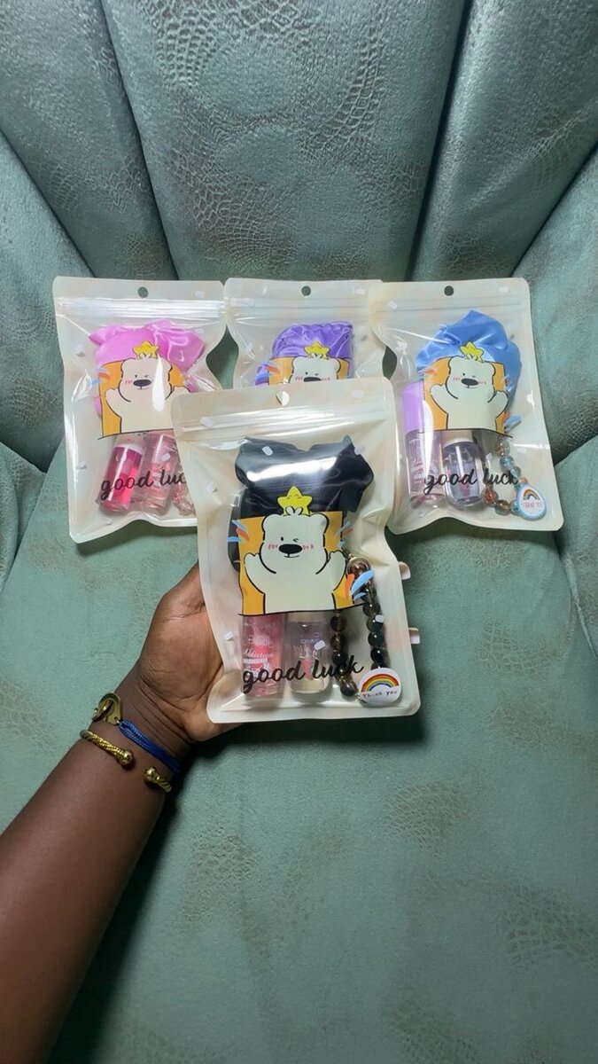 Kit de soins lèvres amusant