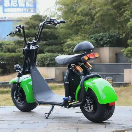 Scooter électrique style chopper