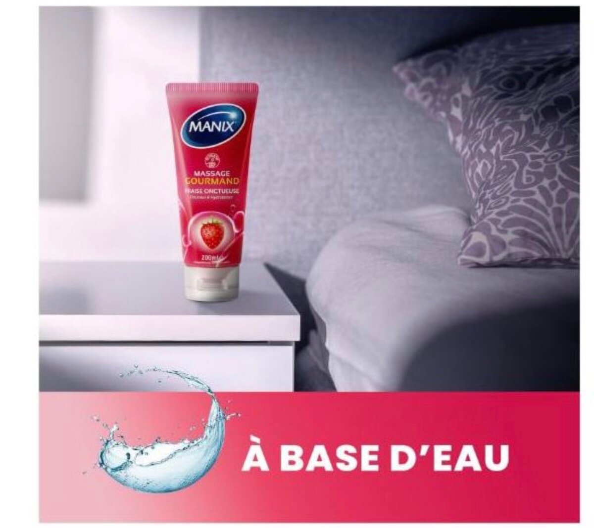 Lubrifiant fraise Manix 200ml