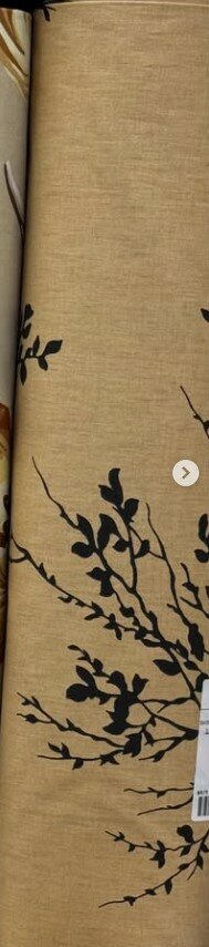 Рулон красивой узорчатой ткани Ранфорс