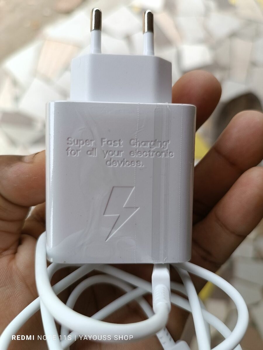 Chargeur samsung trio 65W