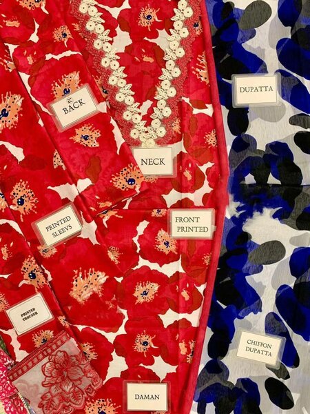 3pc unstich ladies suits