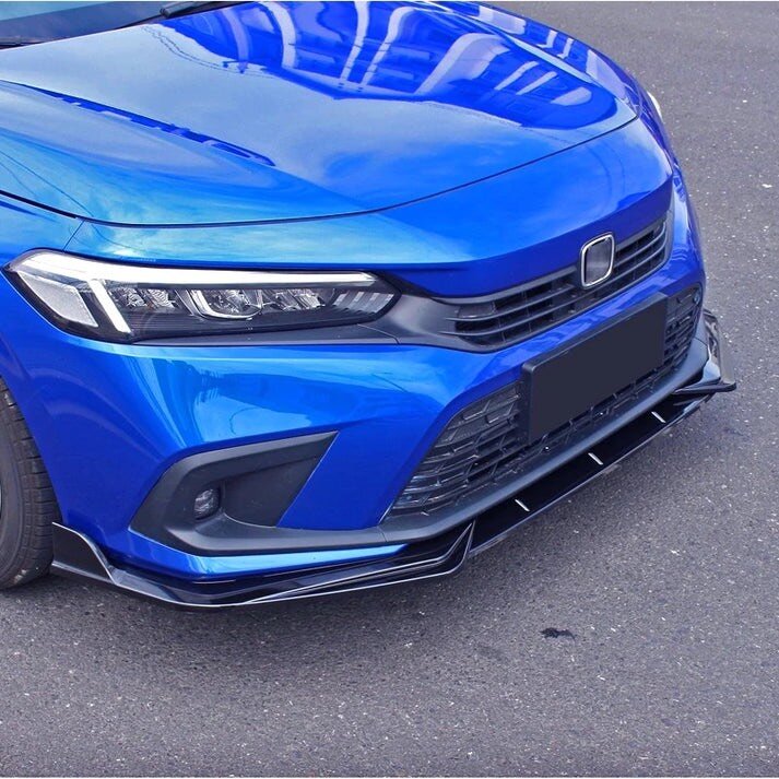 Car Front Bumper Splitter ABS Plastic - Small Spike Style -