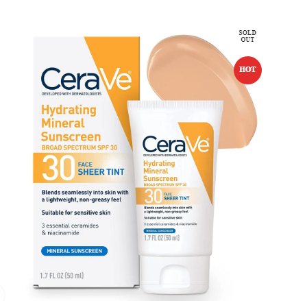 CeraVe Tinted Sunscreen