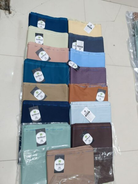 Unstitched Wrinkle free Soft Cotton For Men Eid Wear