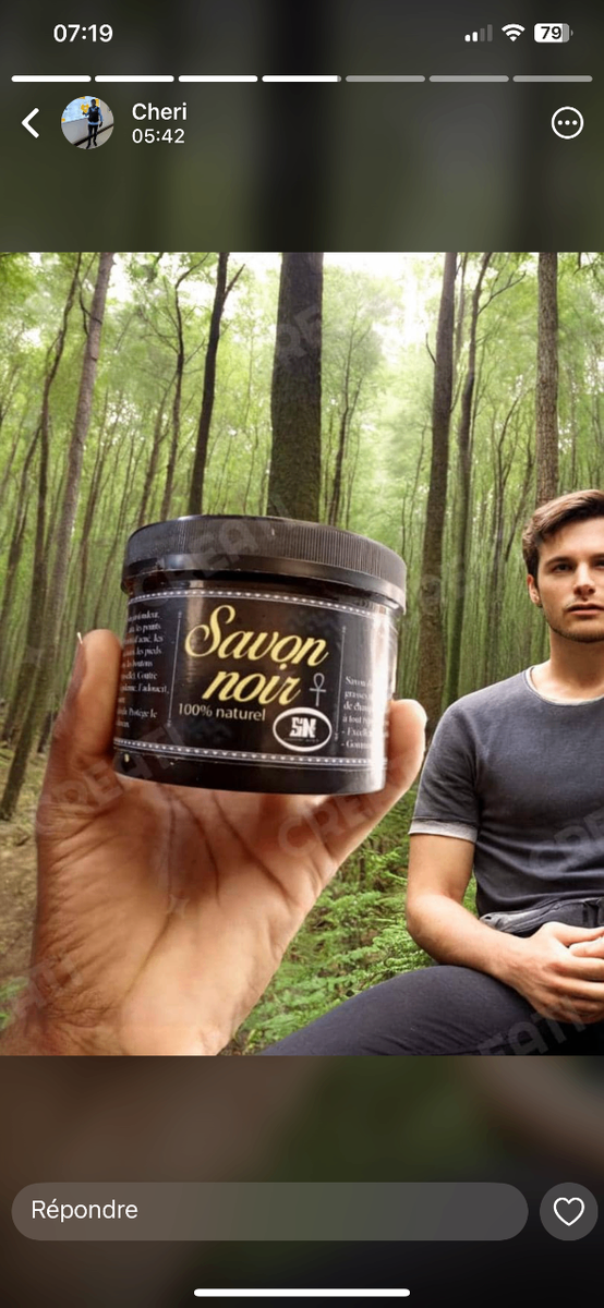 Savon Noir Pur Naturel