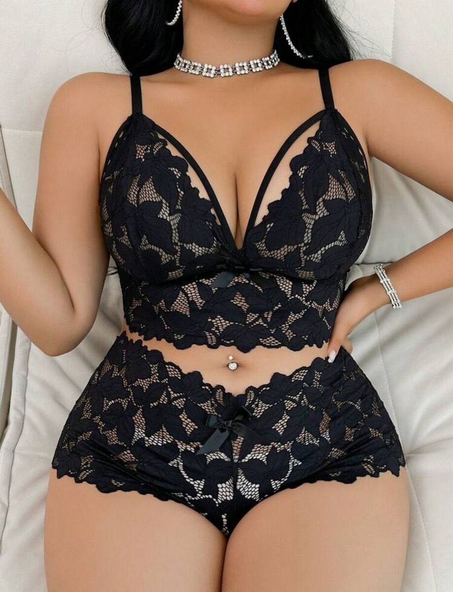 Set de lingerie dentelle séduisante