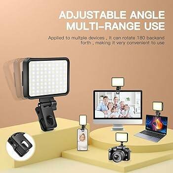 Lumière LED Clip-on Portable