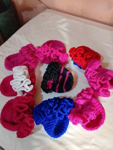 Handcrafted Crochet Hair Scrunchies