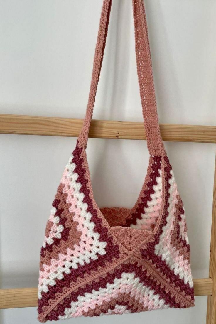 Sac a main Sasha motif granny