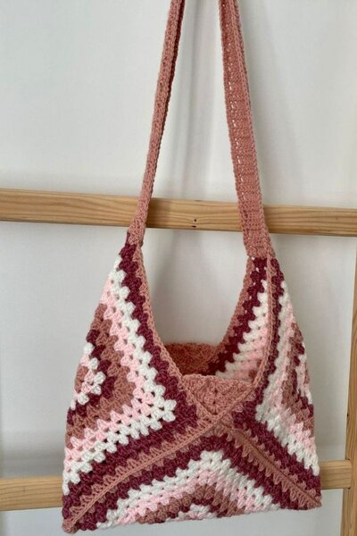 Sac a main Sasha motif granny