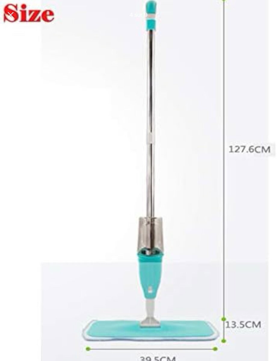 Balai Serpillière En Microfibre,Outil Nettoyage De Sol,Tête