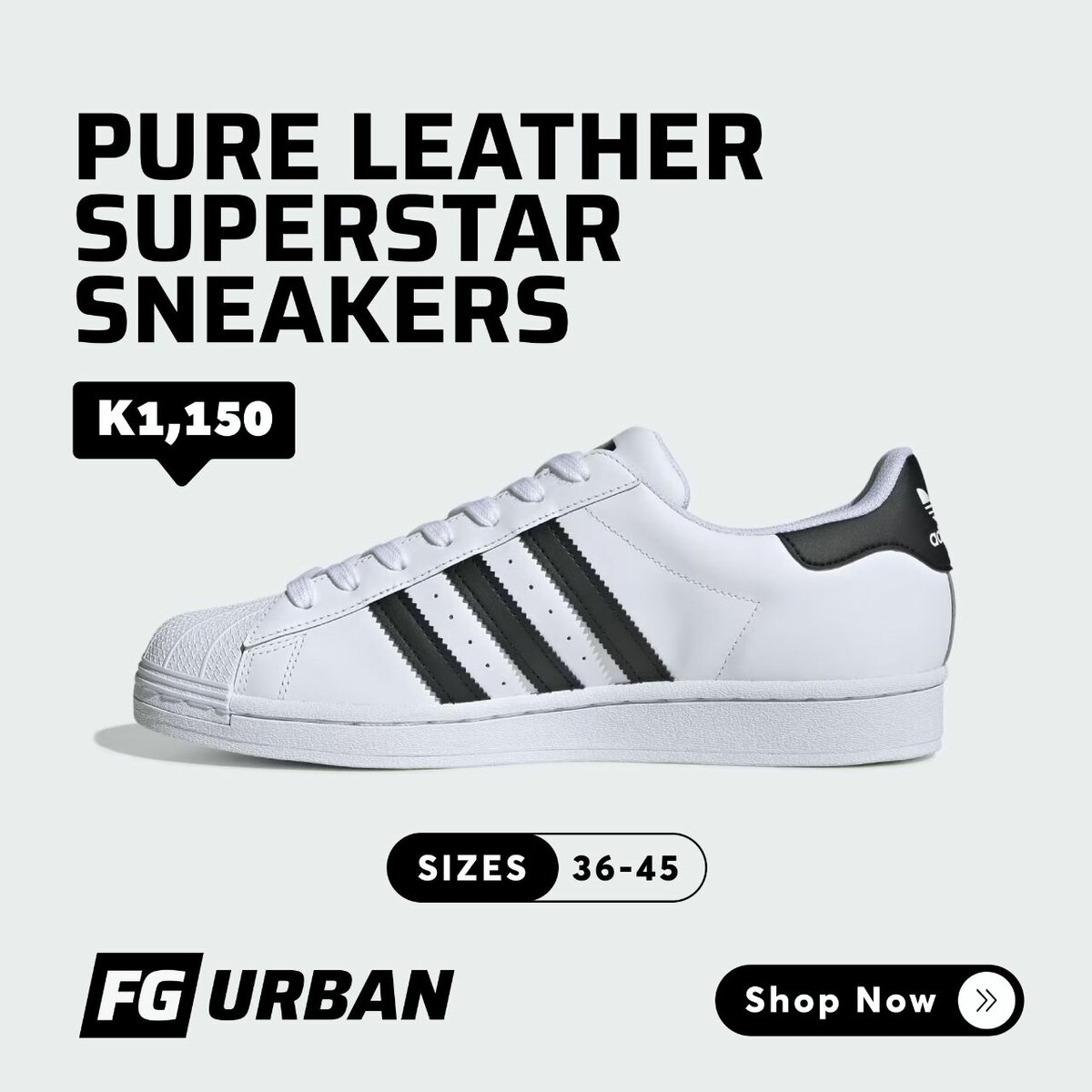 Adidas Superstar Pure Leather