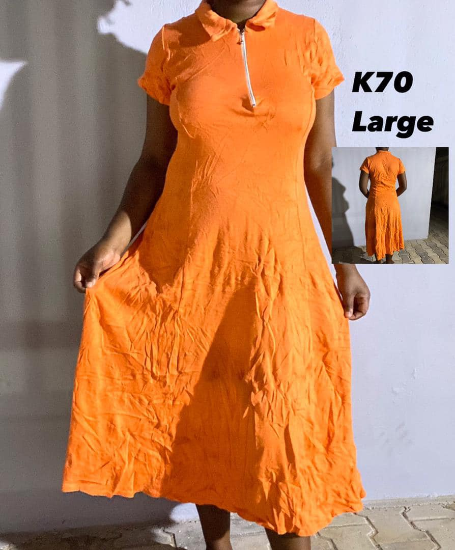 Robe orange