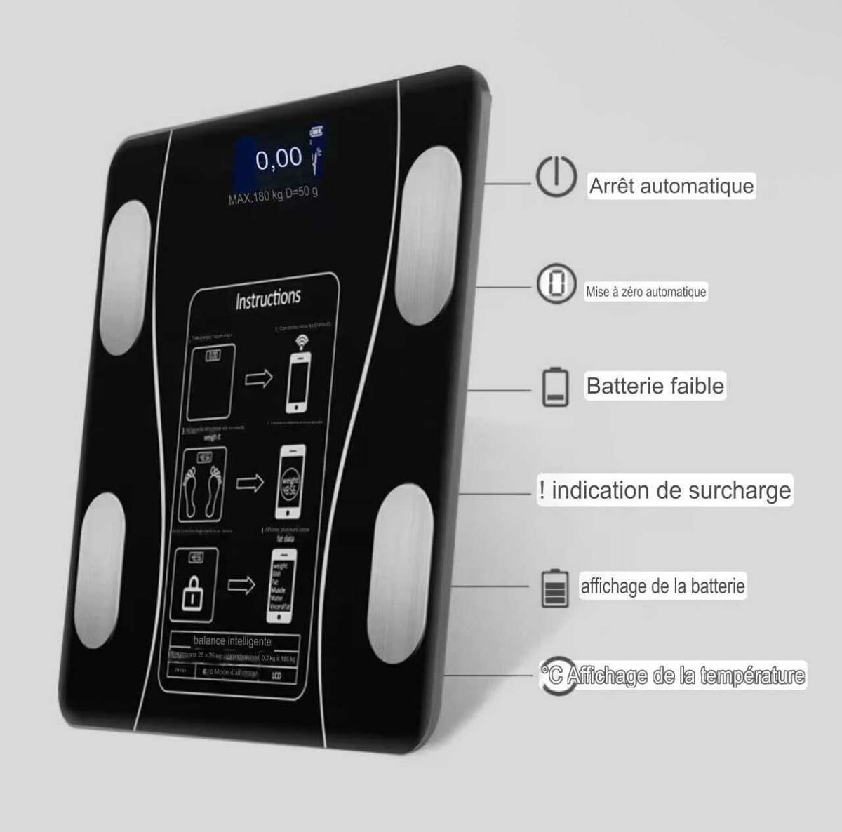 Balance Connectée Bluetooth