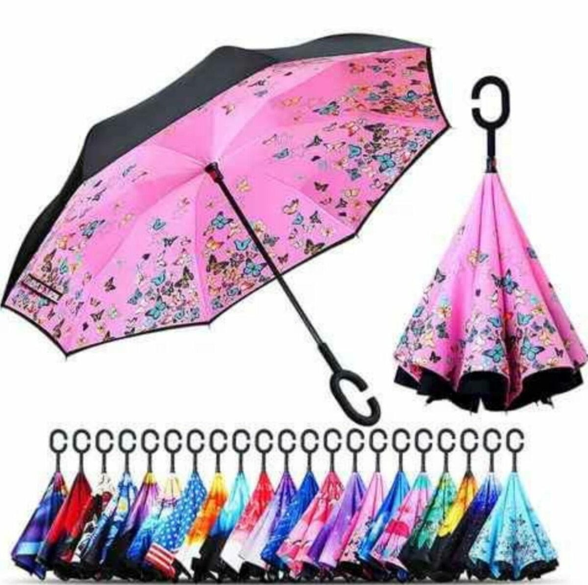 PARAPLUIE INVERSÉ DOUBLE COUCH