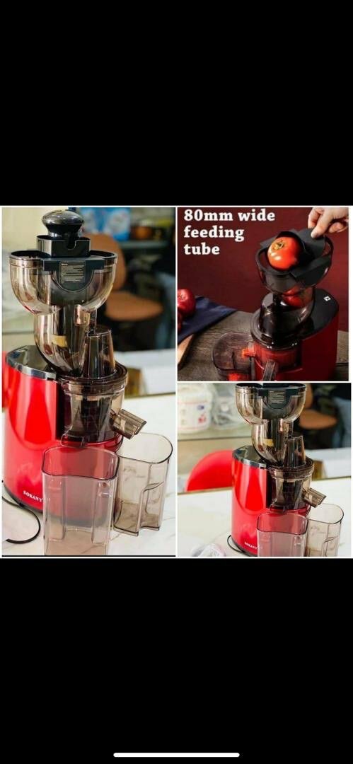 Sokany Whole Slow Juicer and Extractor - 150W - Silver - 600