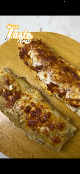 Wraps italiens gratinés