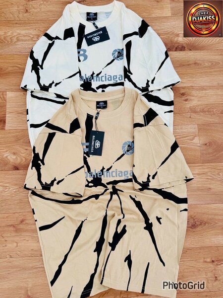 T-shirt imprimé unisexe tendance