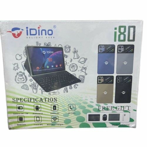 Tablette idinoi80 un clavier une souris et une oreille 256+6