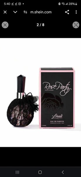 Rose party pour femme perfume