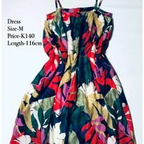 women's summer dress. colorful design