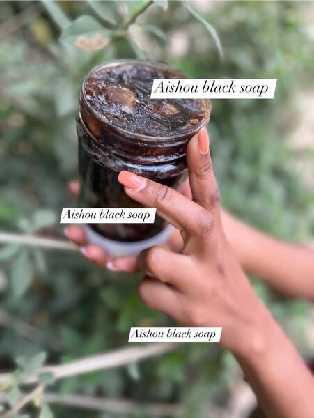 Savon noir spécial teint marron clair