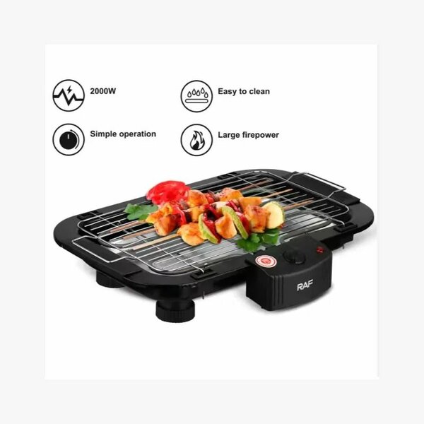 Grill électrique 2000W compact