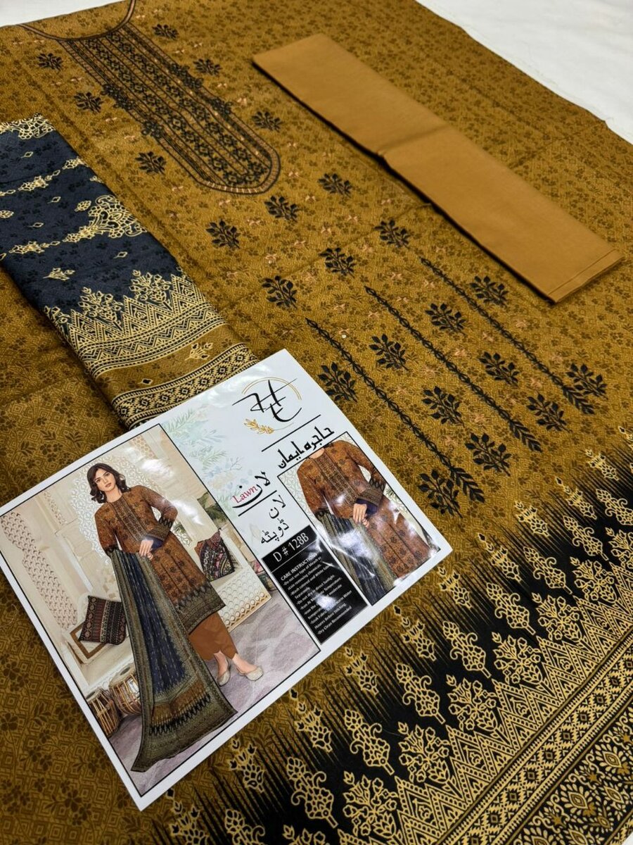 Rijaz Fashion Embroidery Lawn