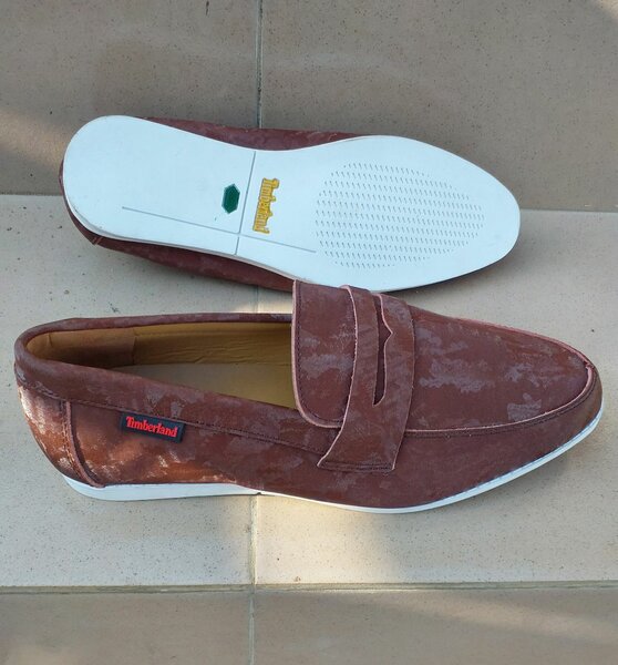 Timberland coffee suede loafer