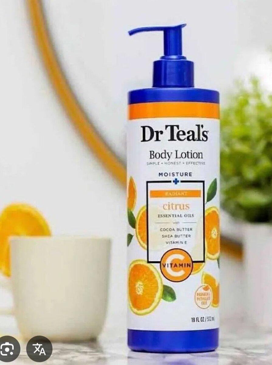 Dr Teal's Lotion Citrus
