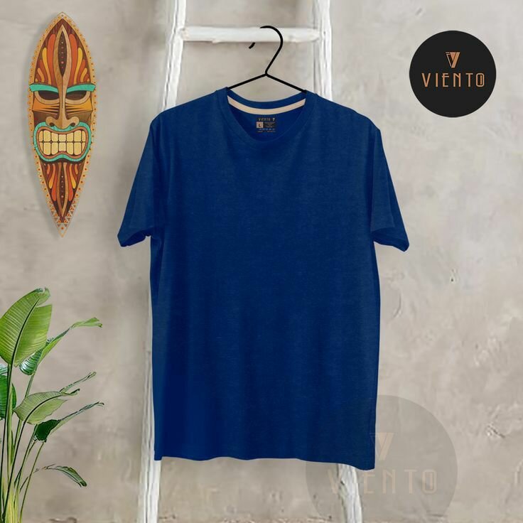 T-shirts bleu nuit