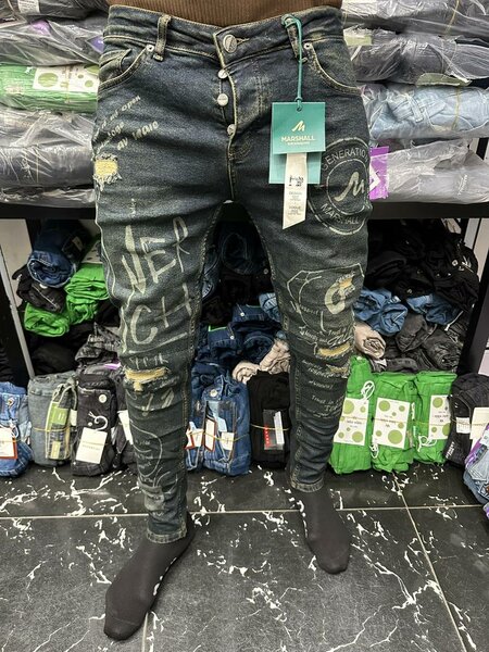 Jeans slim décontracté homme