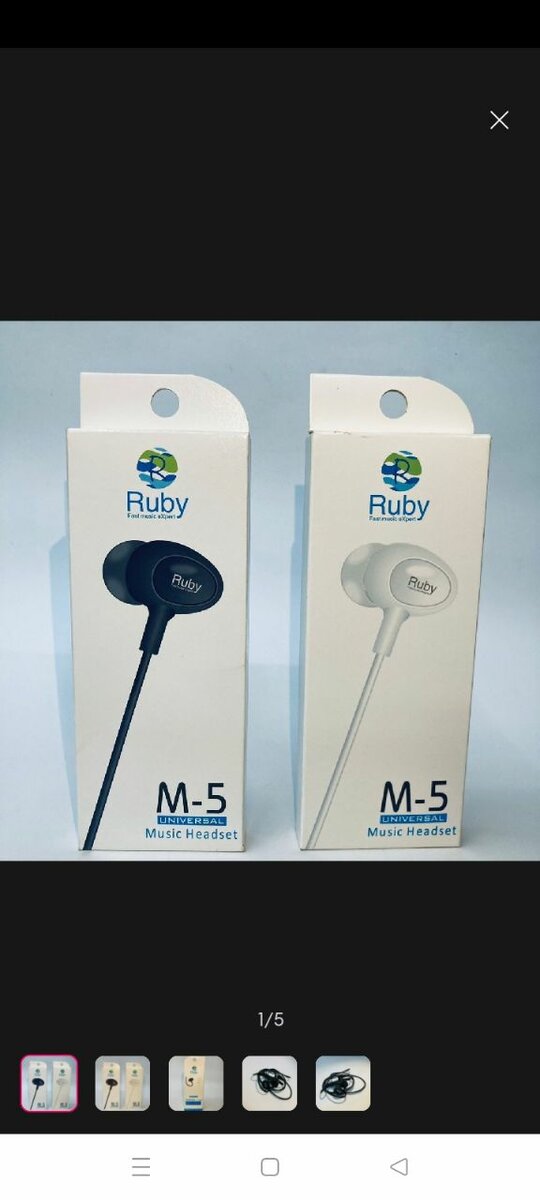 Handfree Fast musicRuby M5