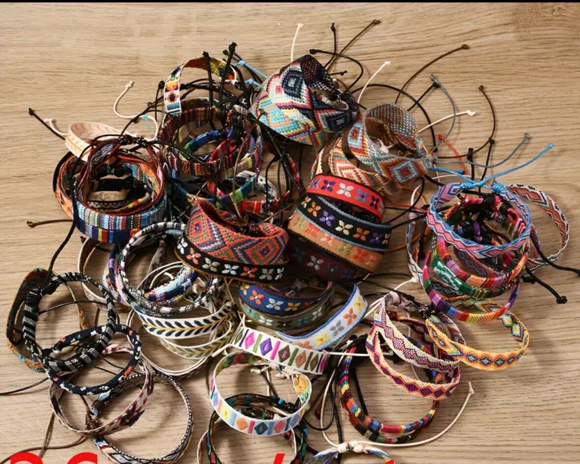 Bracelets bohèmes ethniques