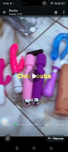 Vibrateur rose multifonction