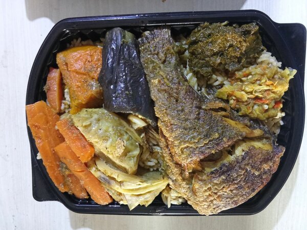 Plat de Tchèp avec Poisson