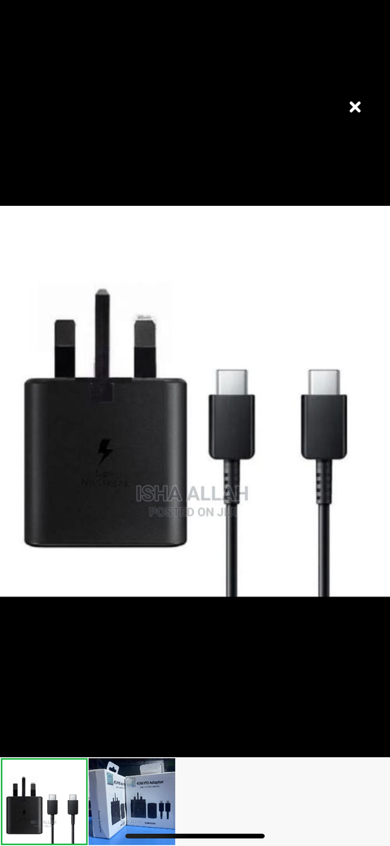 Original Samsung type C charger