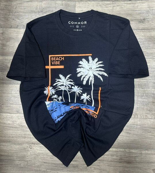 T-shirts en coton imprimé