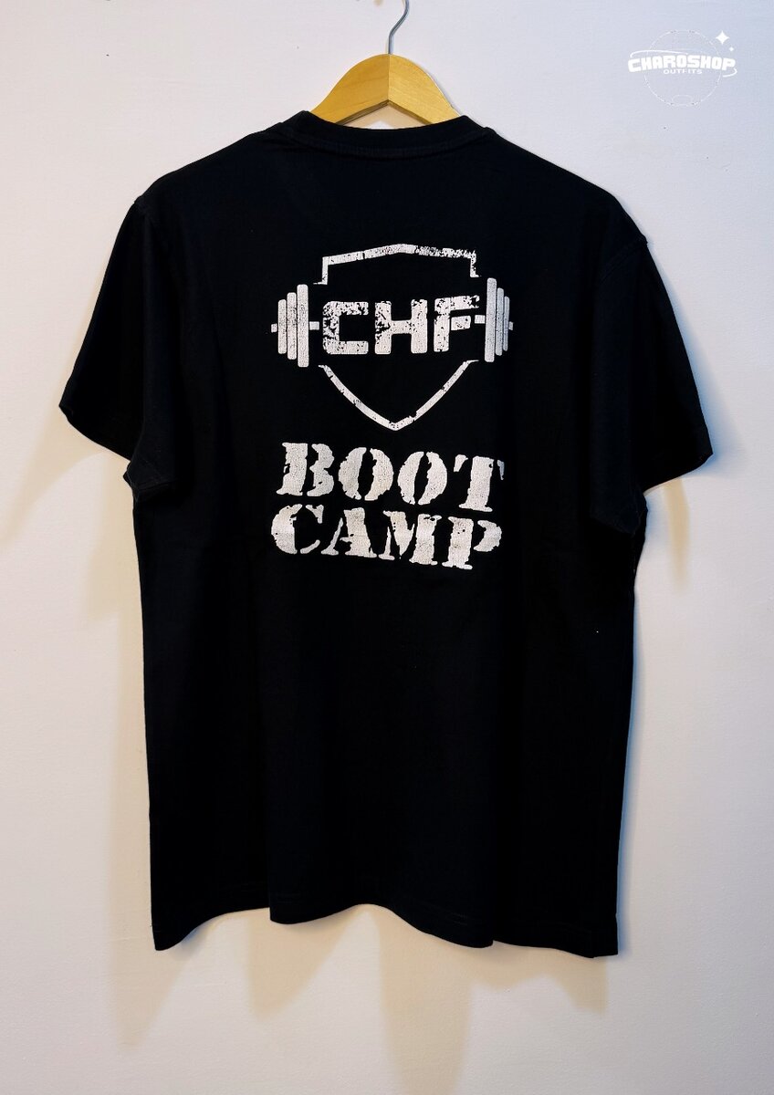 T-shirt CHF Boot Camp Noir