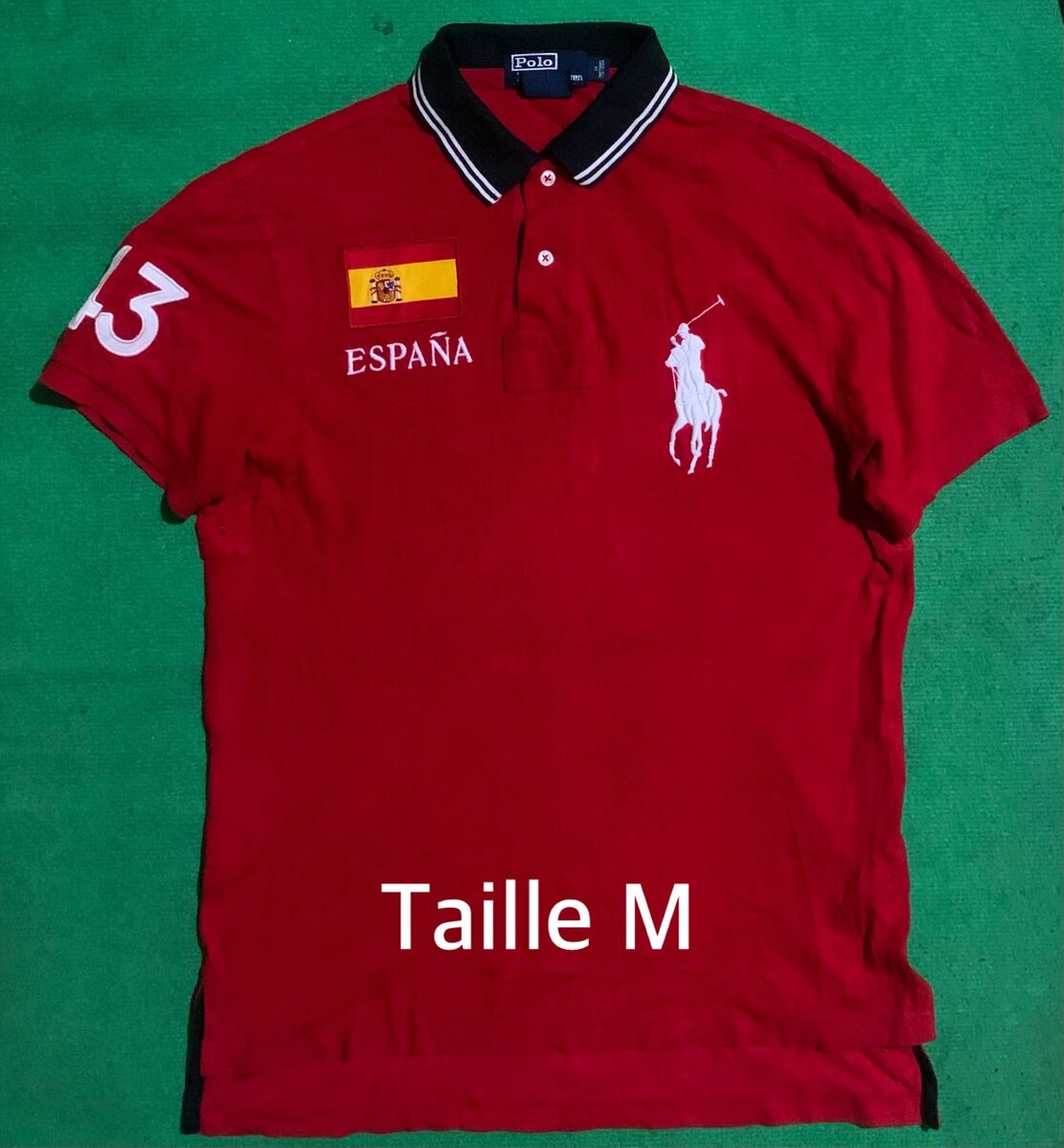 Polo rouge Espagne Taille M