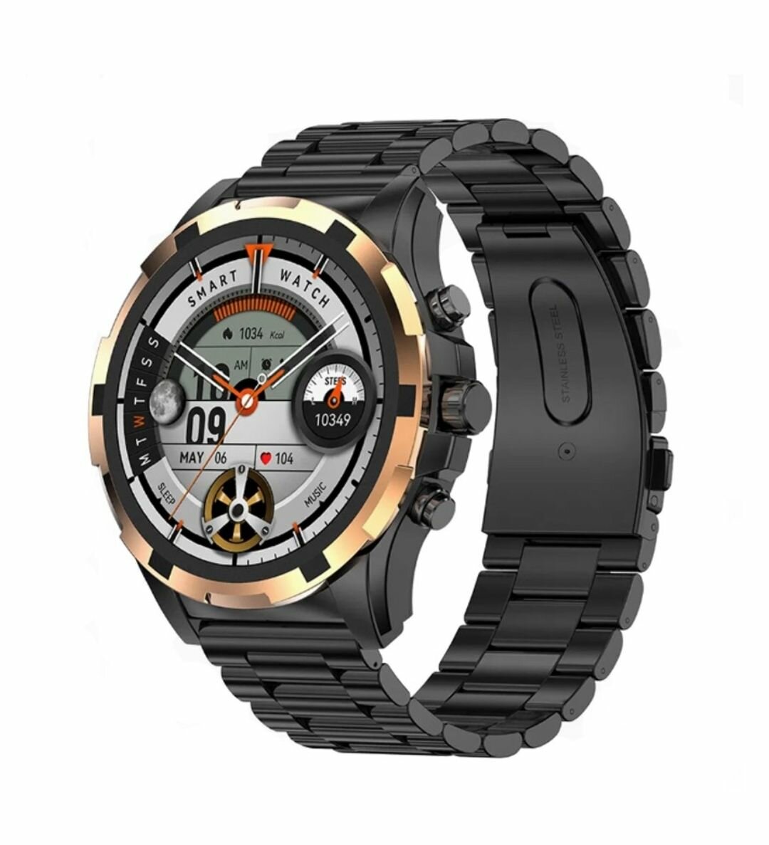 1.43" FULL TOUCH SCREEN SMART WATCH WITH 2 STRAP & WIRELESS