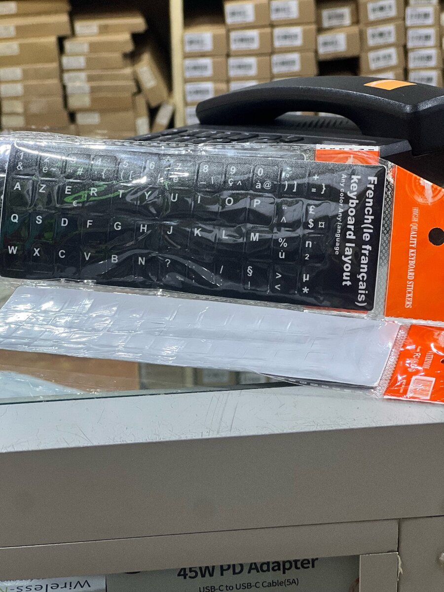 Autocollant pour clavier