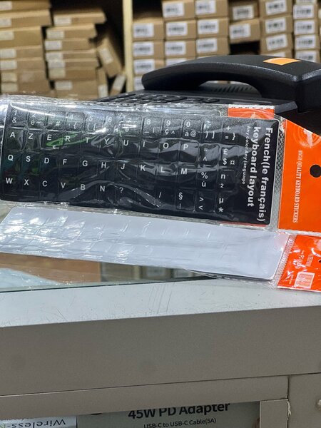 Autocollant pour clavier