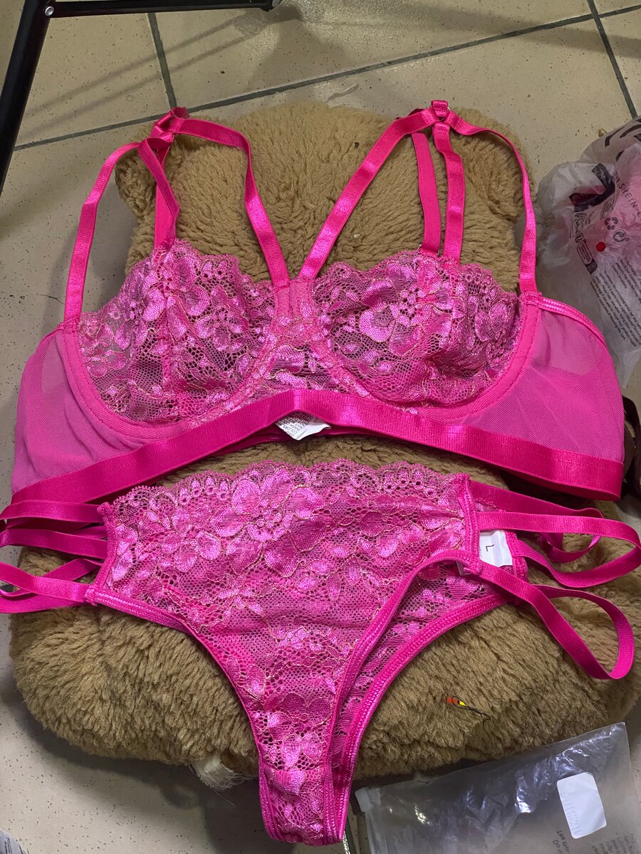 Ensemble lingerie dentelle femme