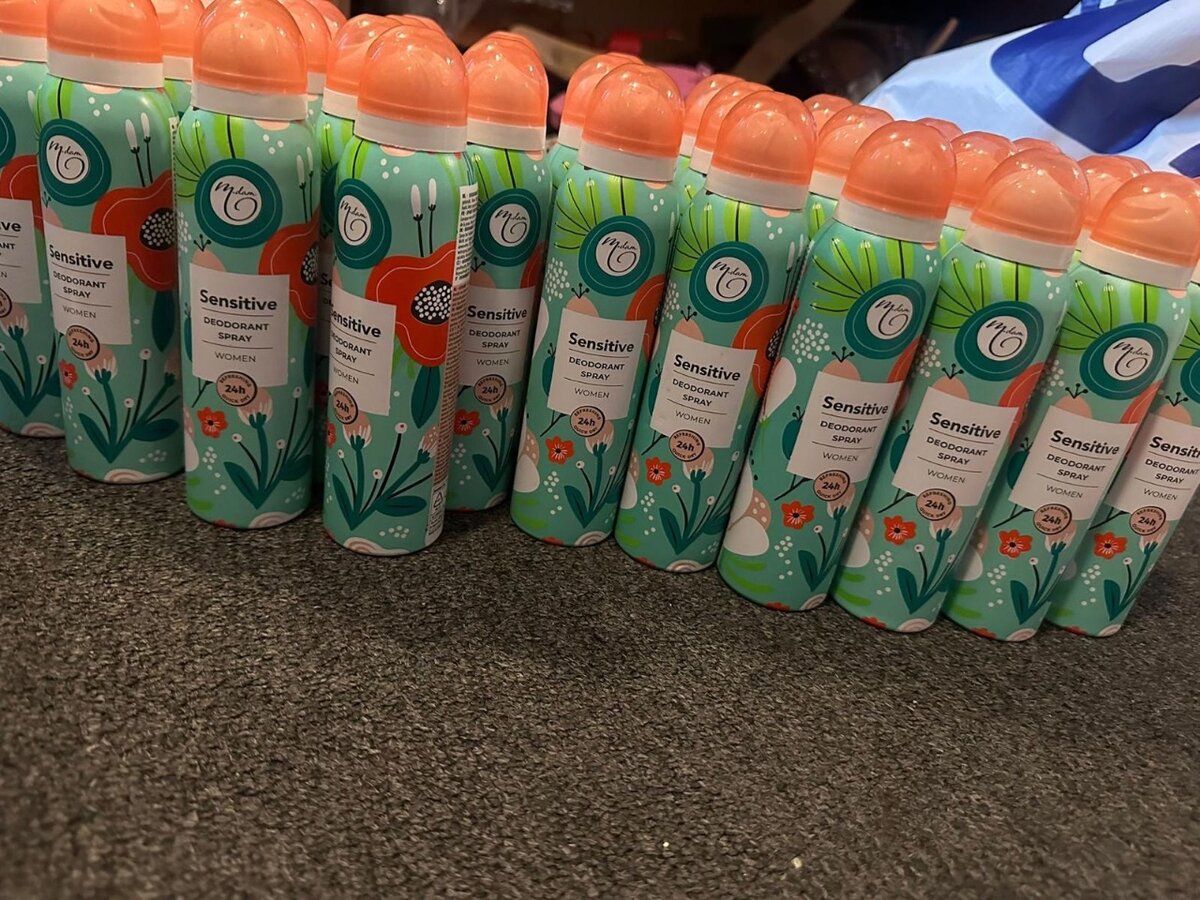 Lot de déodorants assortis