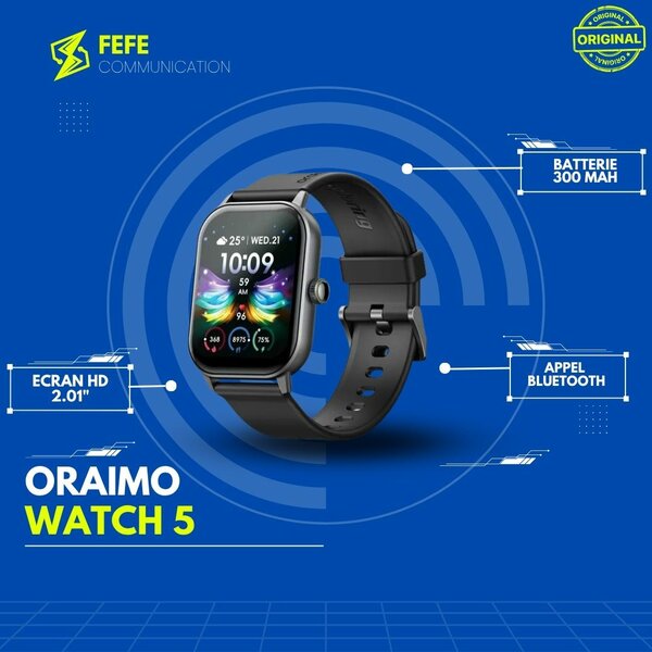 Oraimo Watch 5 - 2.01" HD